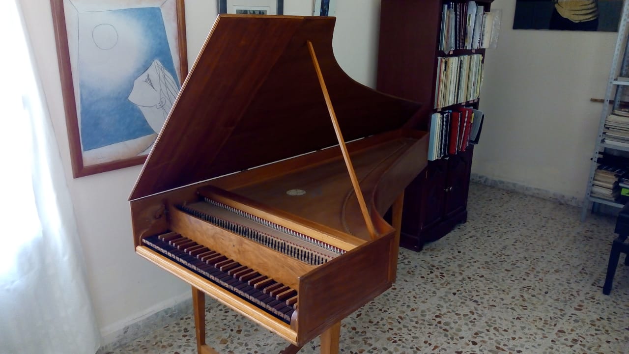 Clavecín italiano — vista general
